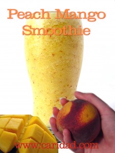 Peach Mango Smoothie