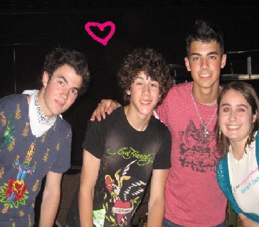 Jonas Brothers!  This was taken after the House of Blues Concert 2007 Atlantic City