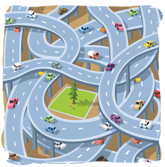 Map of my brain this morning!