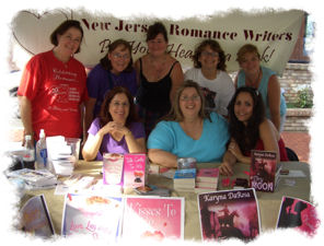 NJ Romance Writers at Red Bank Fair