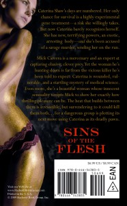 Back Cover of SINS OF THE FLESH