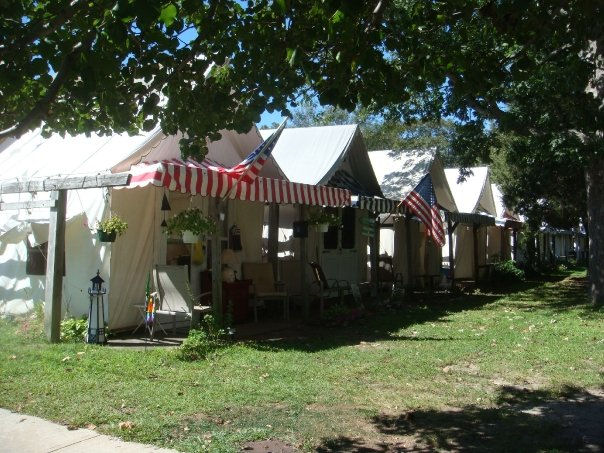 Summer Tents in Ocean Grove