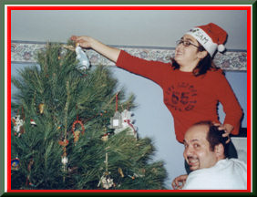 A family tradition of topping the tree with the angel