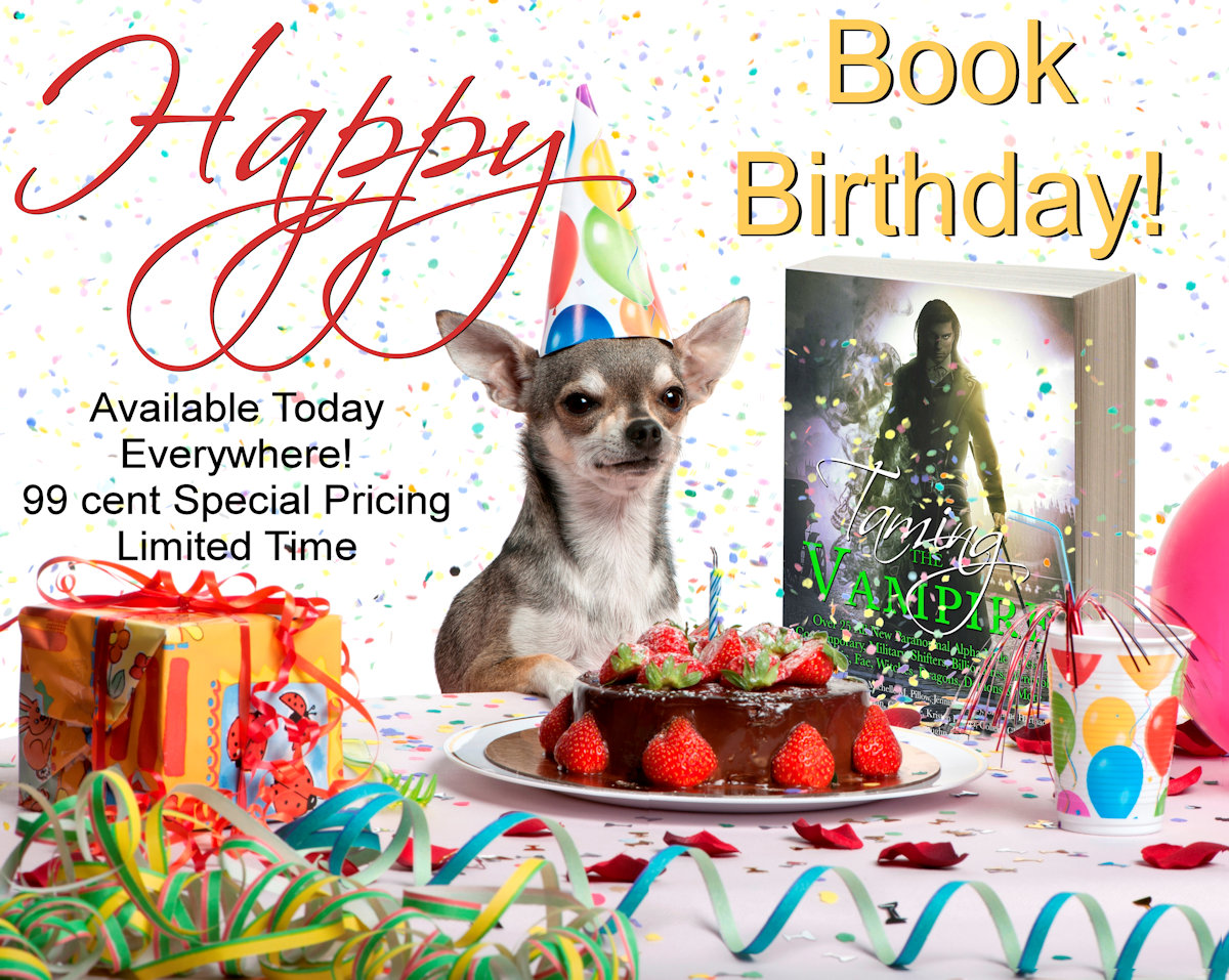 Release Day Taming the Vampire Romance Anthology