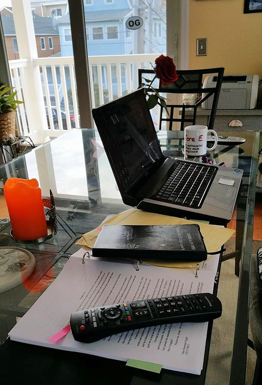 #WriteWed Writer's Desk