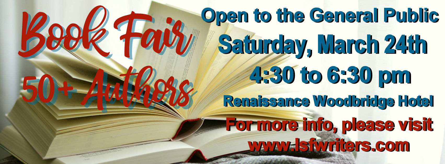 Liberty States Fiction Writers Book Fair