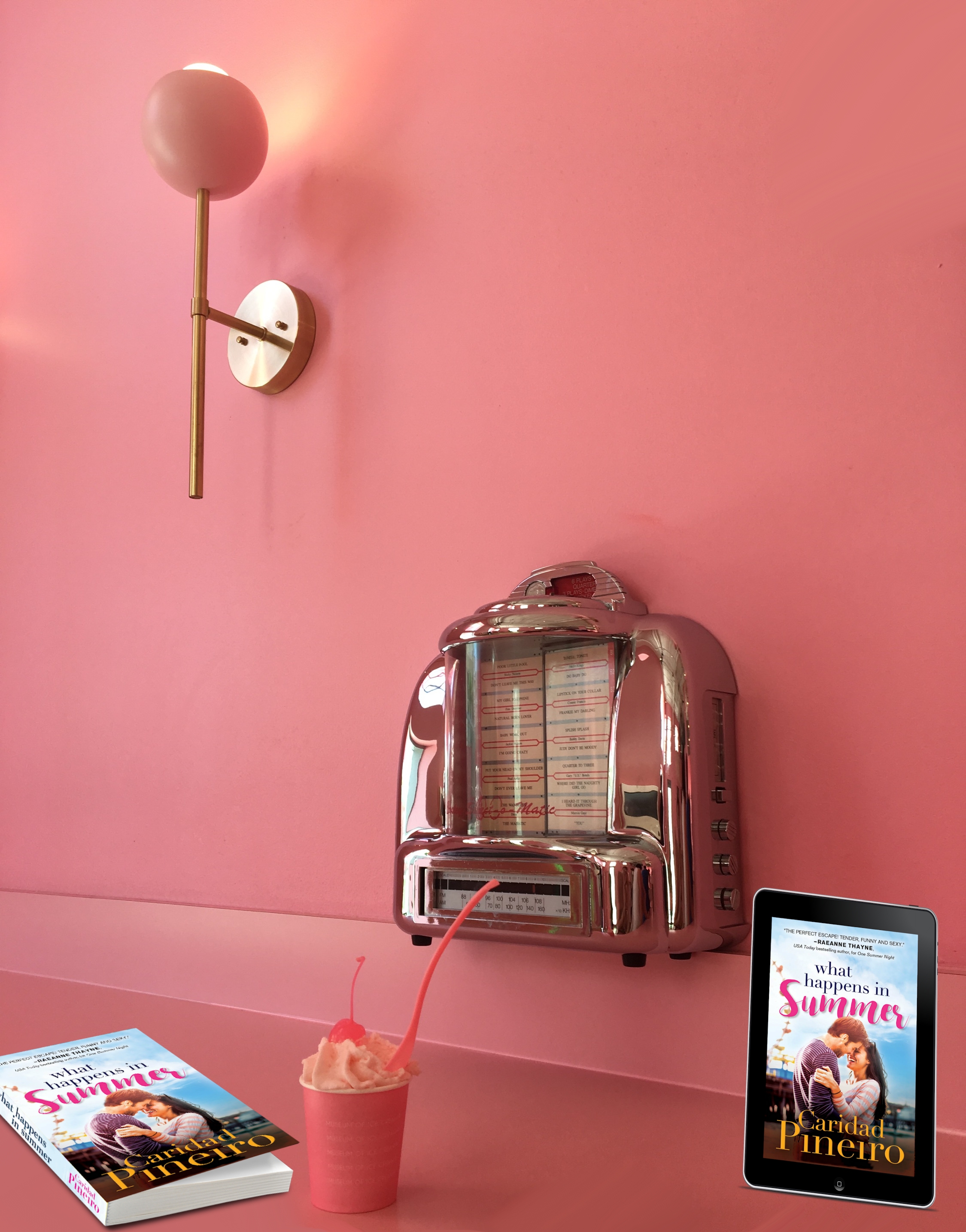 ice cream and books, perfect together