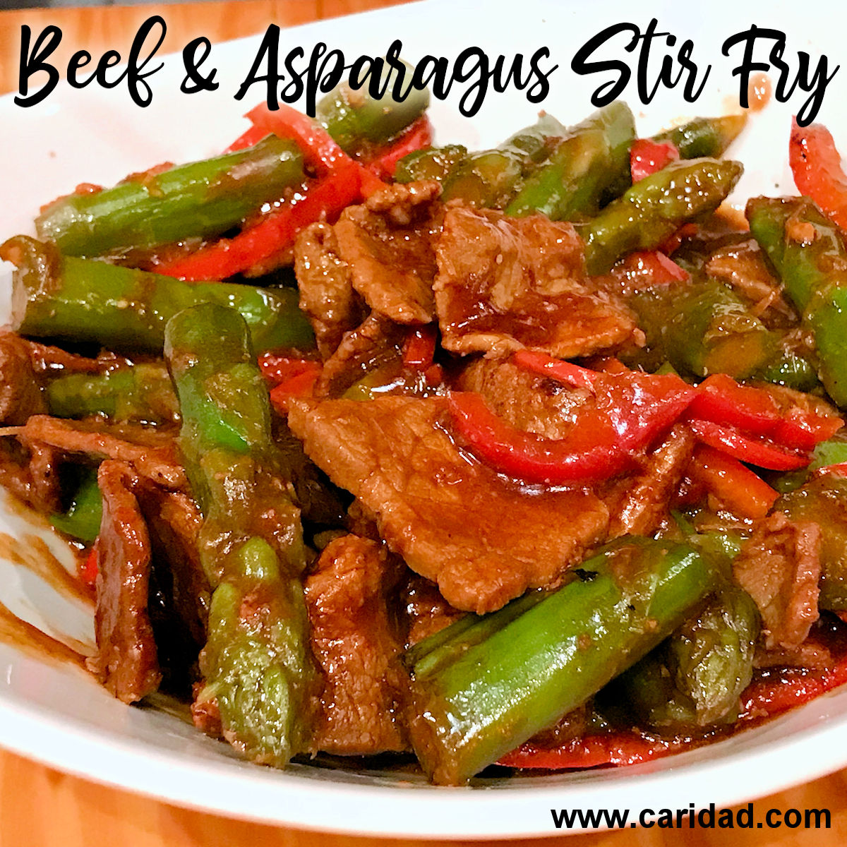 Beef and Asparagus Stir Fry