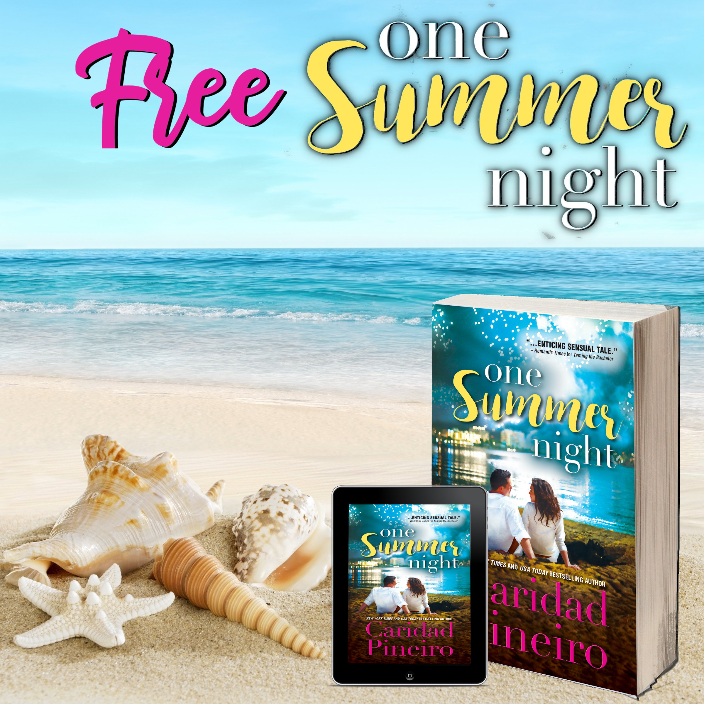 Free beach read ONE SUMMER NIGHT contemporary romance