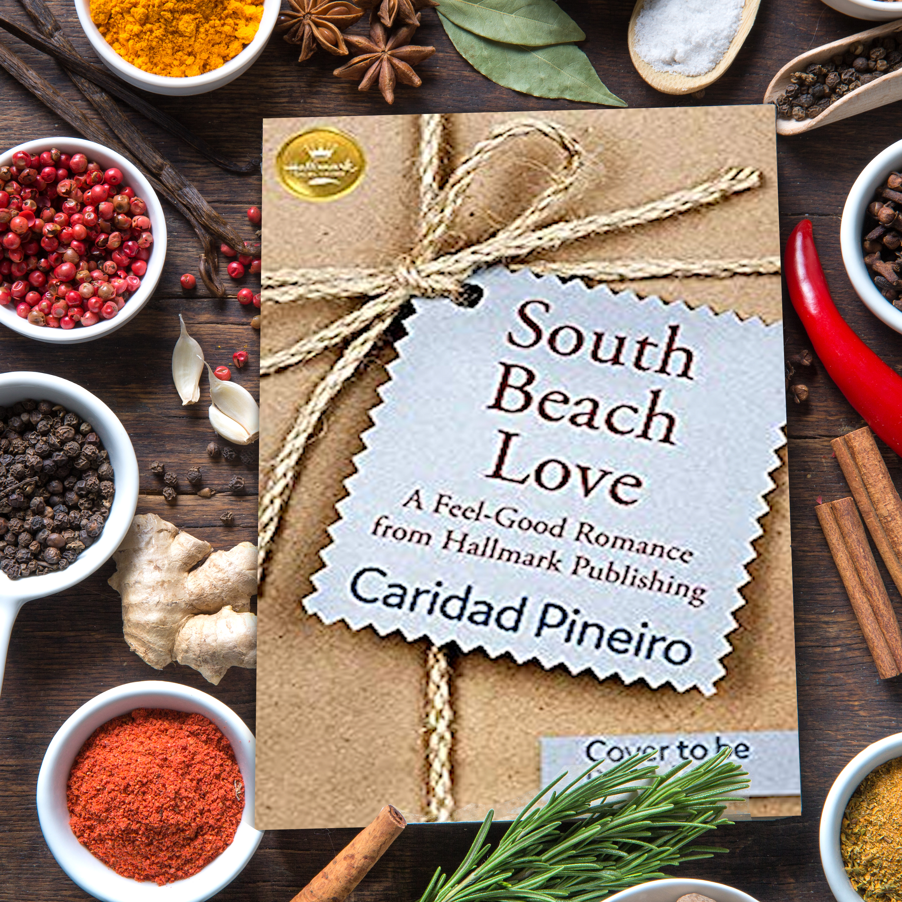 recipe book and spices south beach love