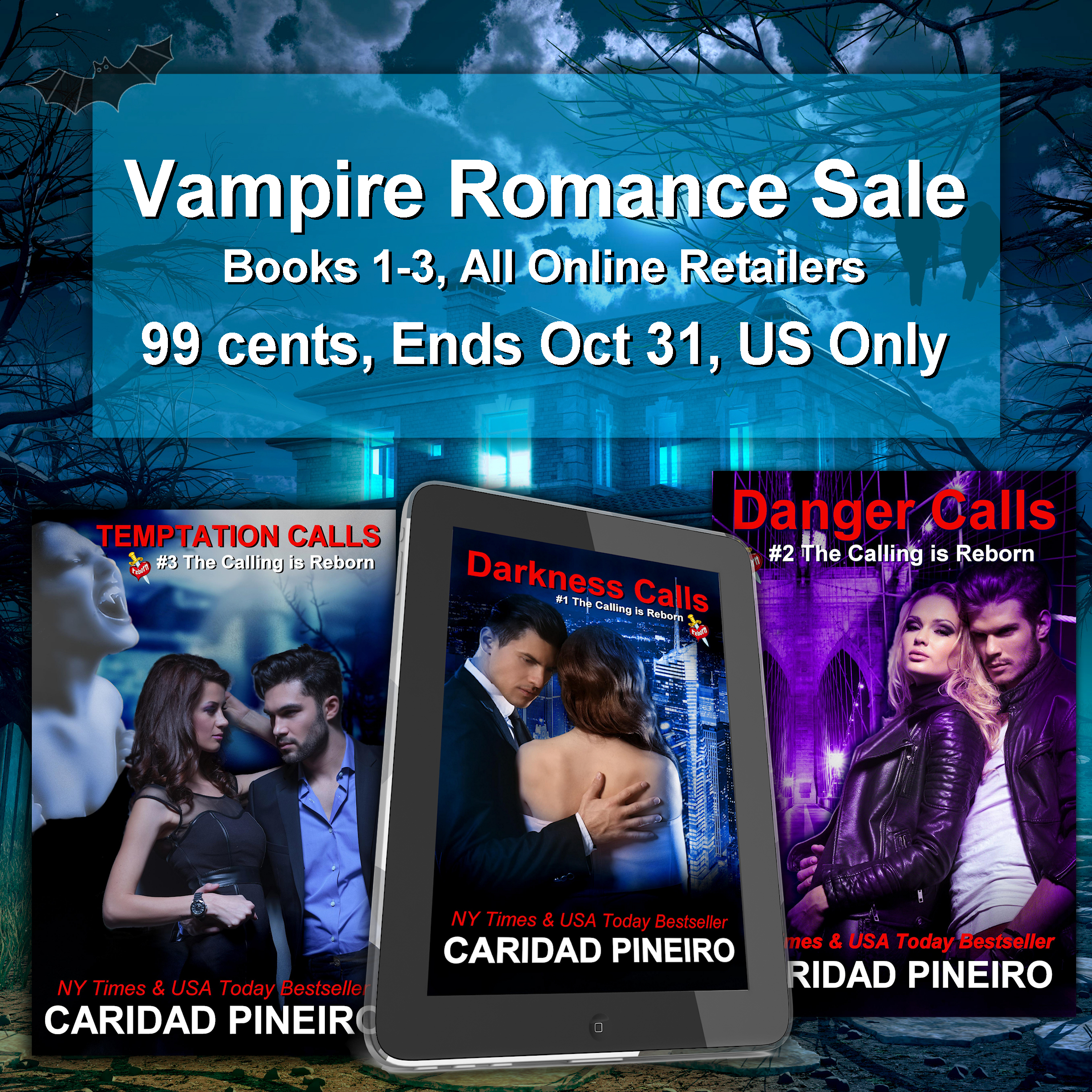 Vampire Romantic Suspense Sale