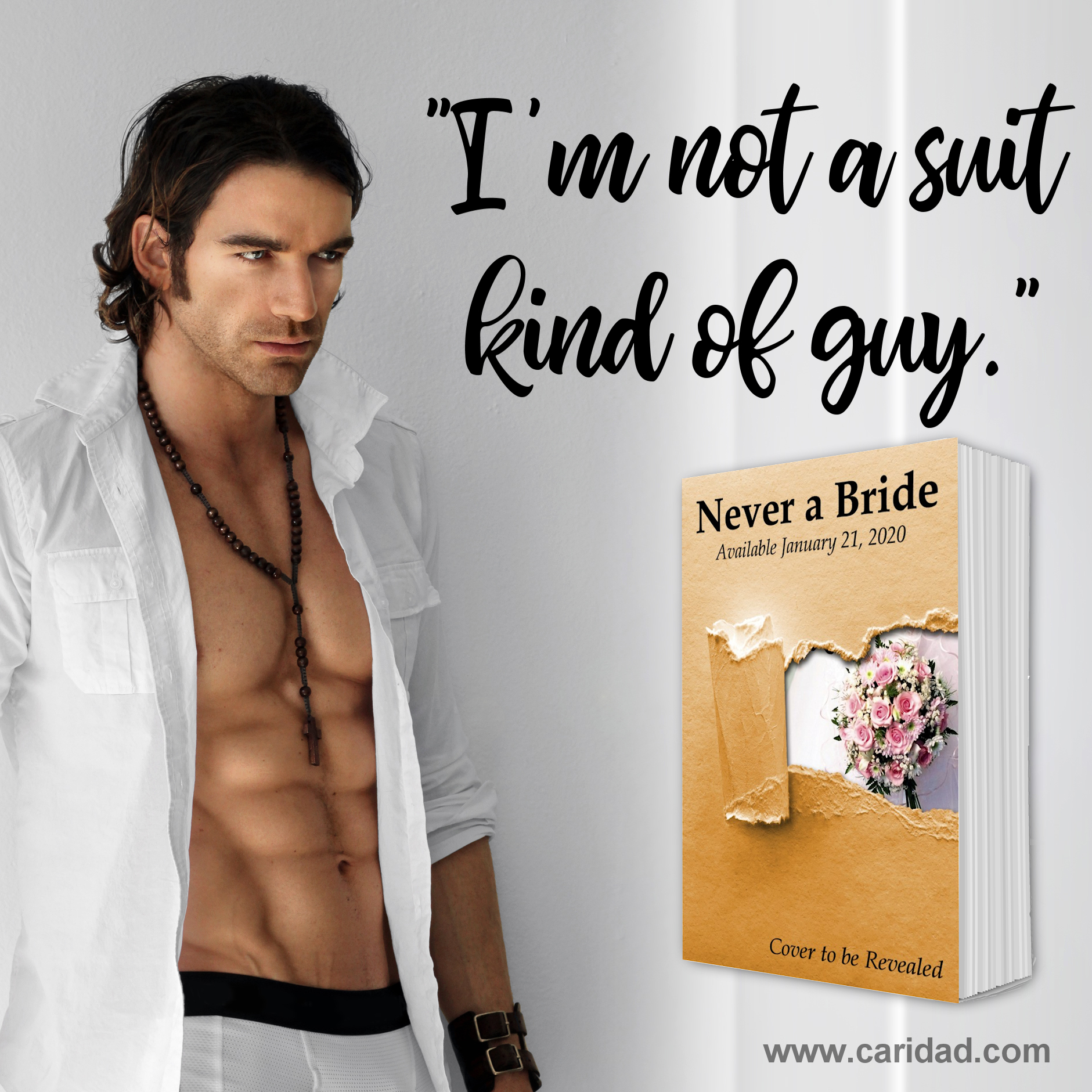 I'm not a suit kind of guy from Never a Bride Contemporary Romance set on the Jersey Shore