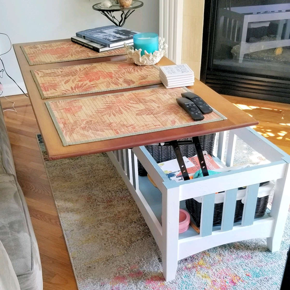 convertible coffee table