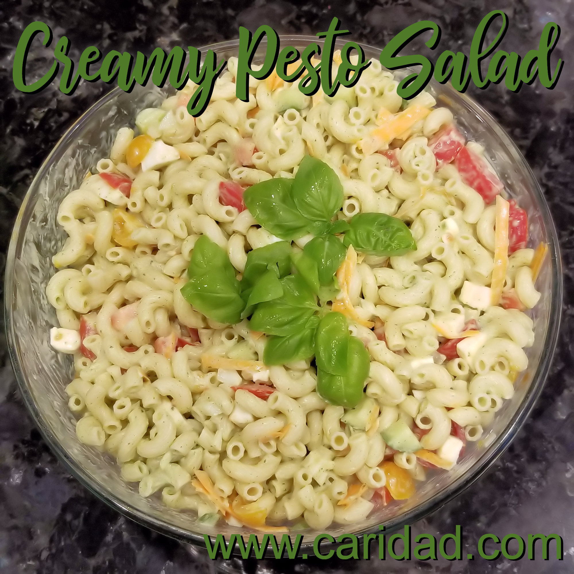 Pesto Macaroni Salad