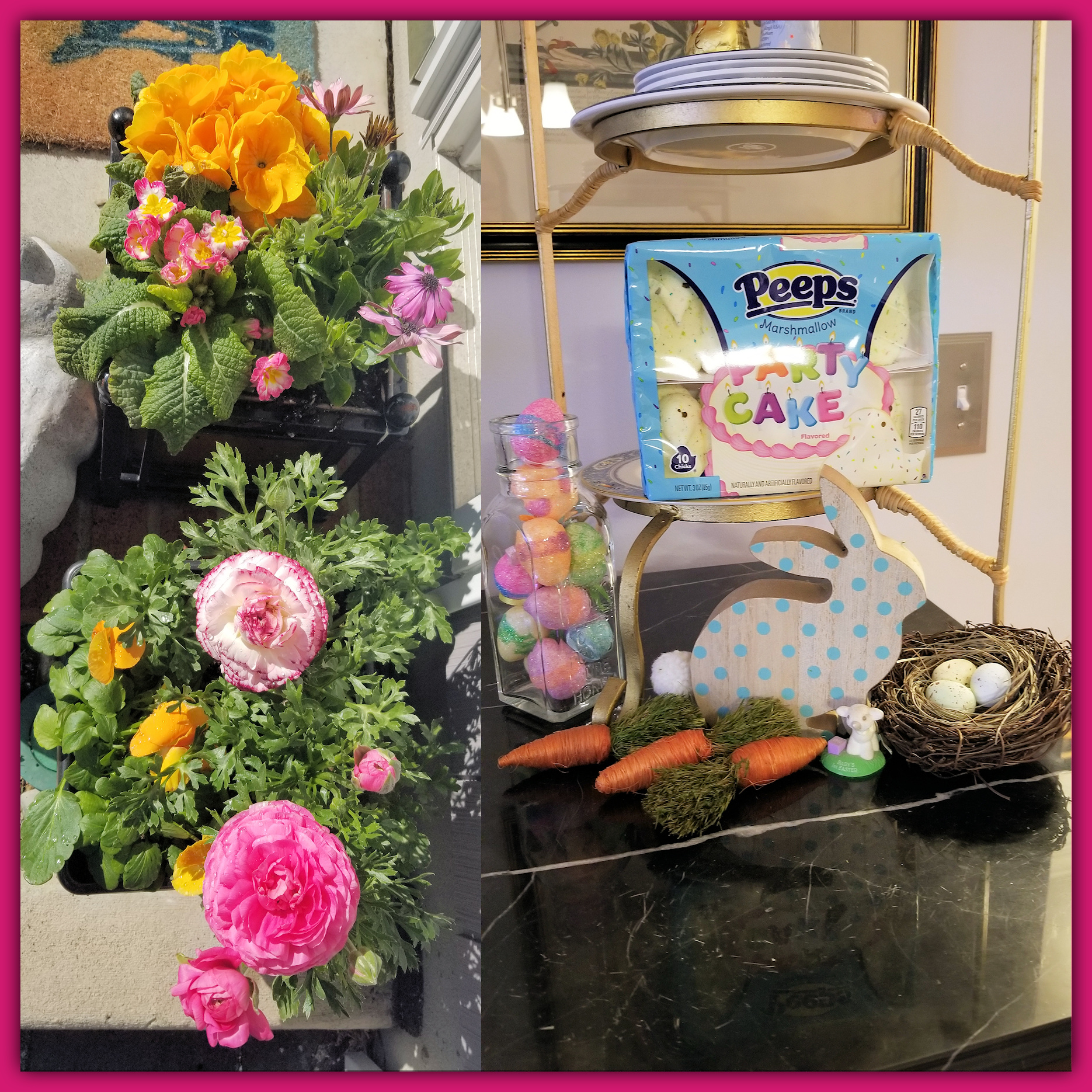 Spring decorating