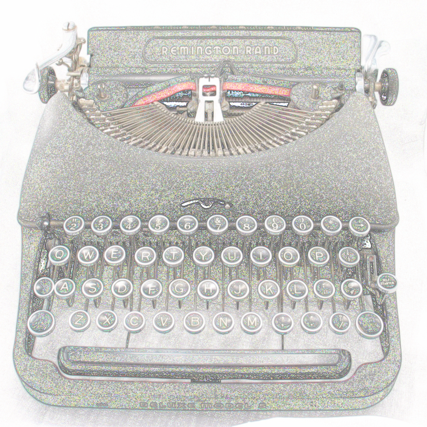 Caridad's typewriter