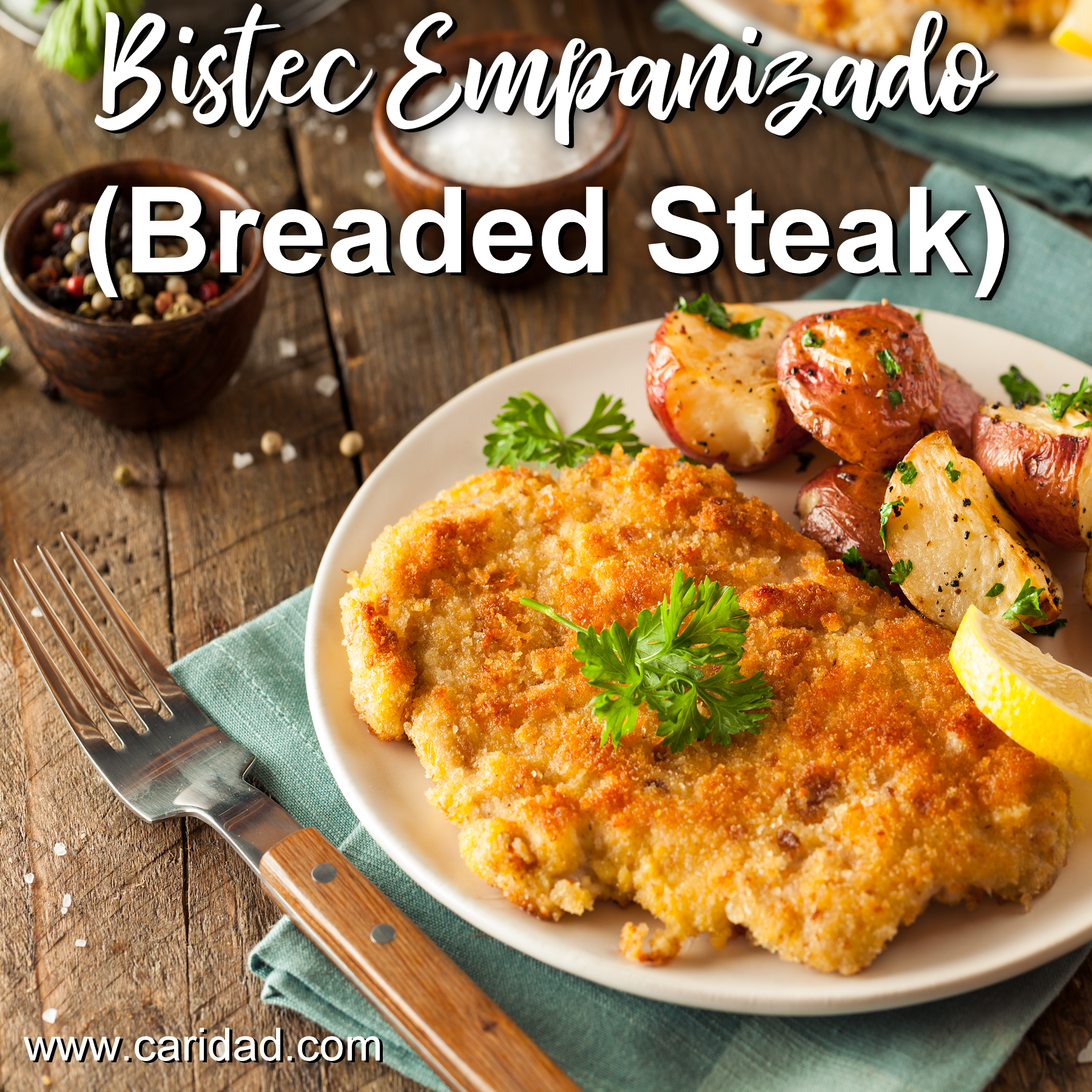 Caridad's Breaded Steak
