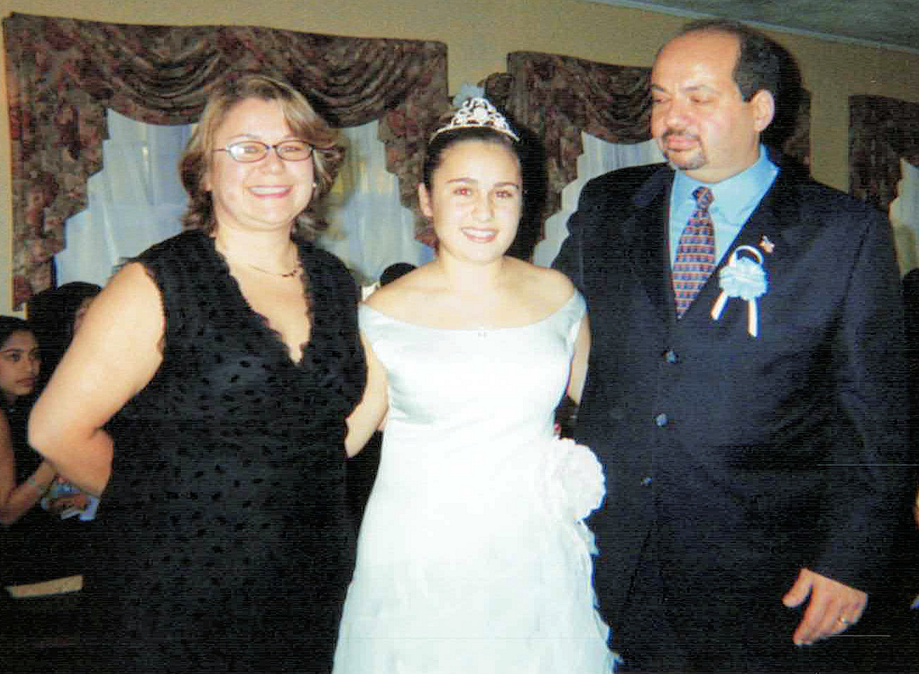 Caridad quinces celebration
