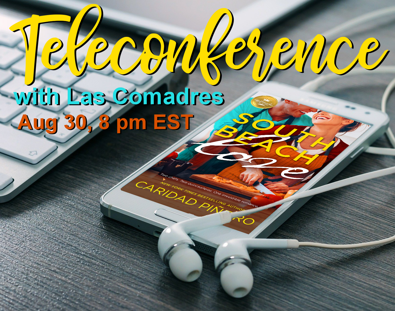 Las Comadres teleconference with Caridad Pineiro