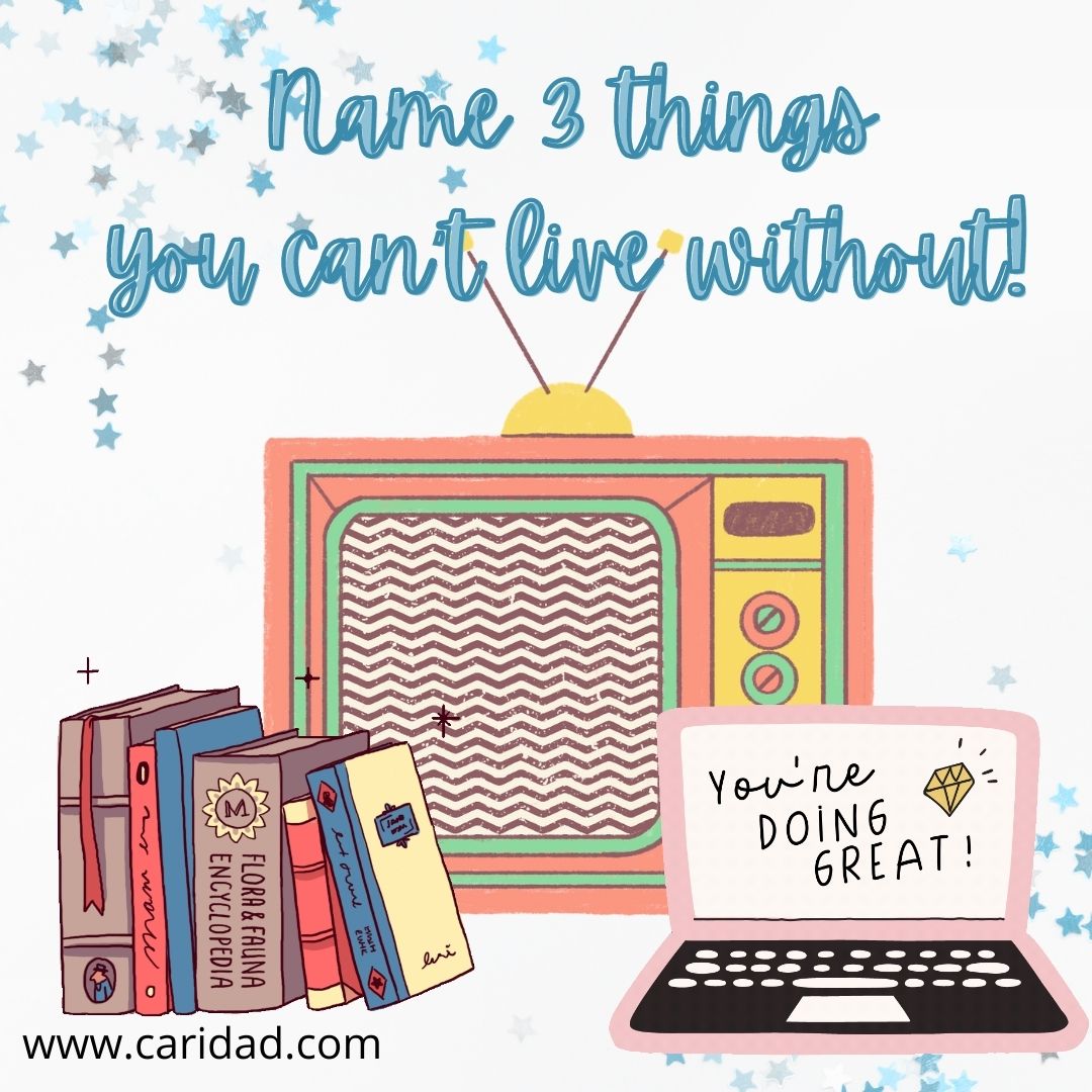 caridad romance author necessities