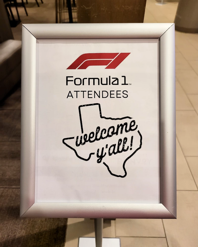 F1 Austin USGP COTA