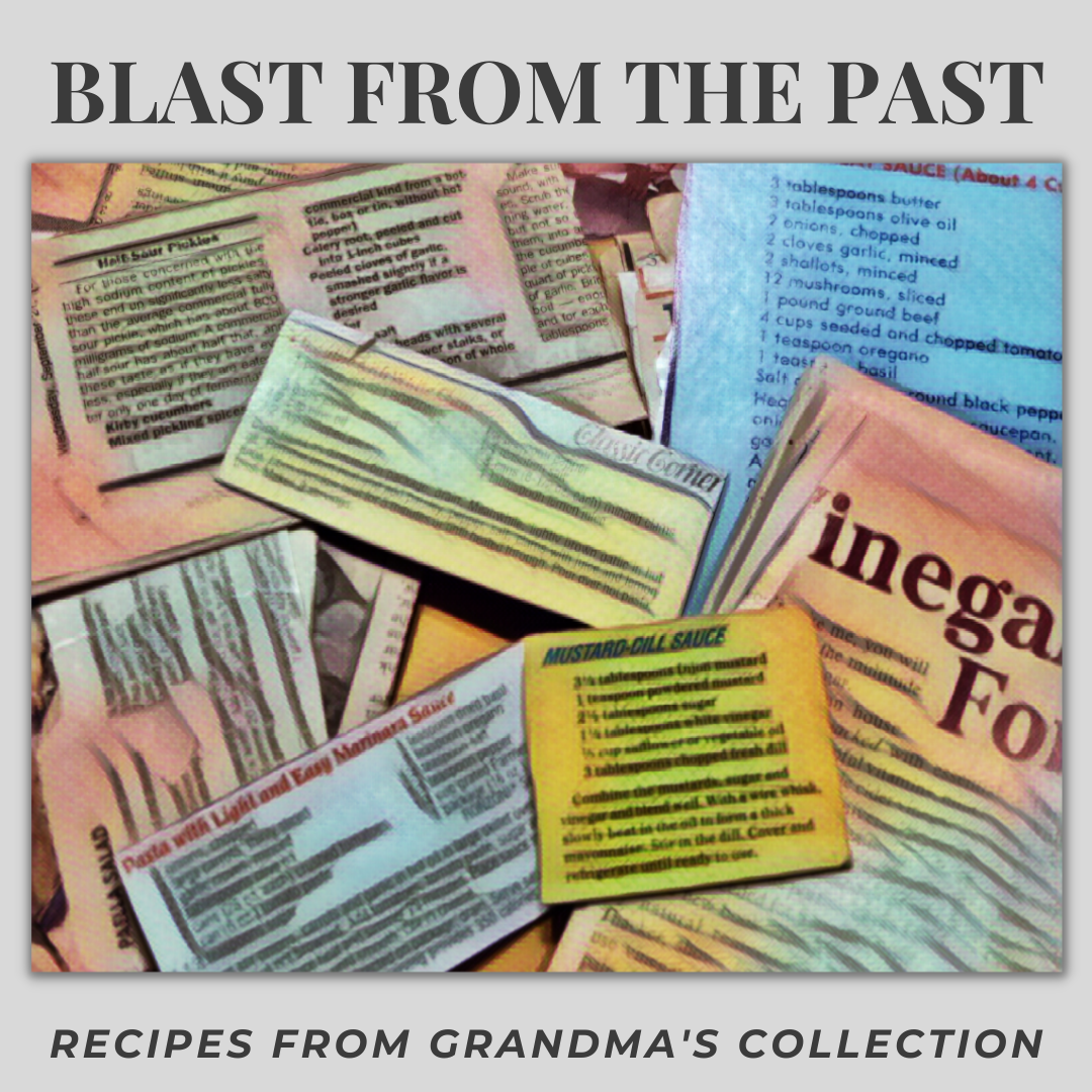 grandma's recipe stash