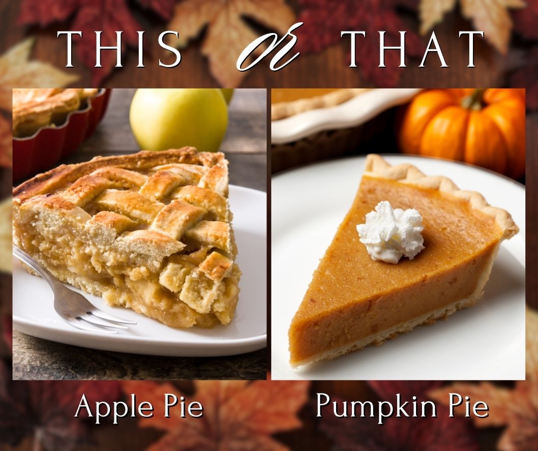 apple or pumpkin
