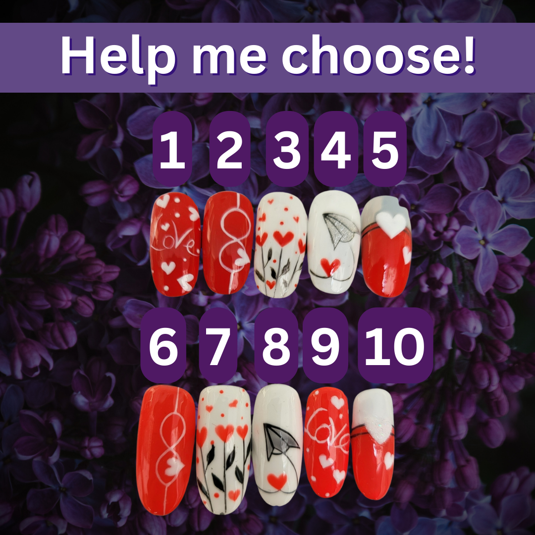 valentine's nail designs