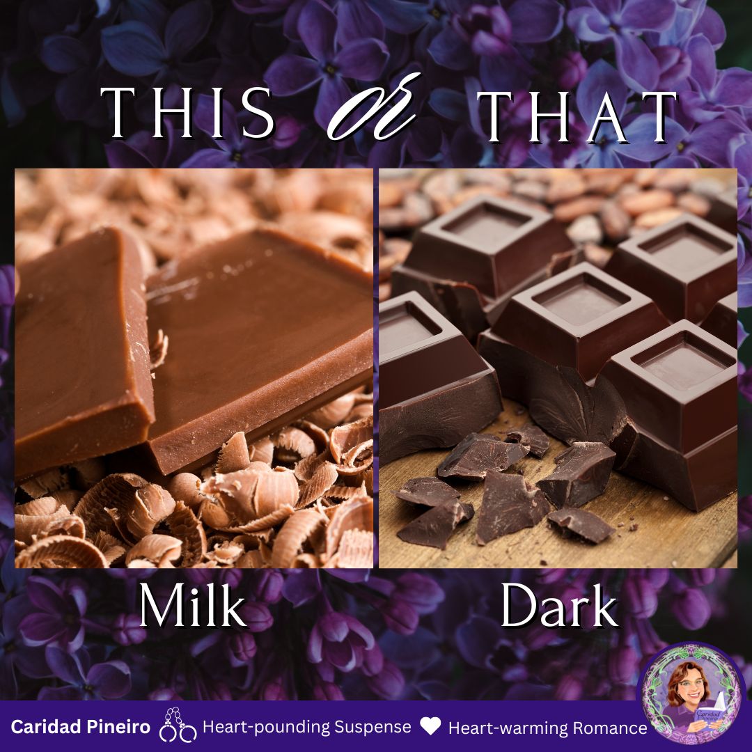 milk or dark chocolate