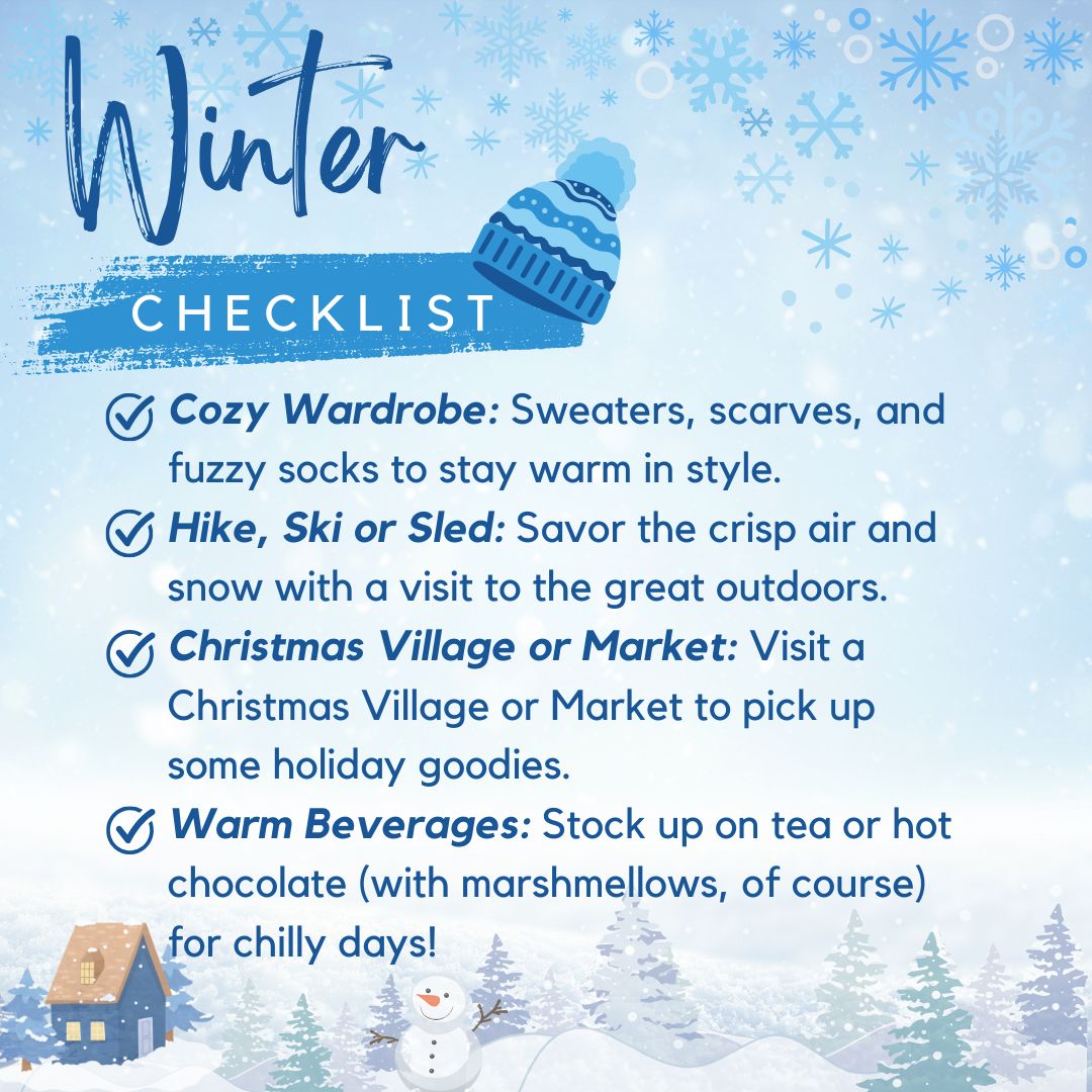 winter bucket list