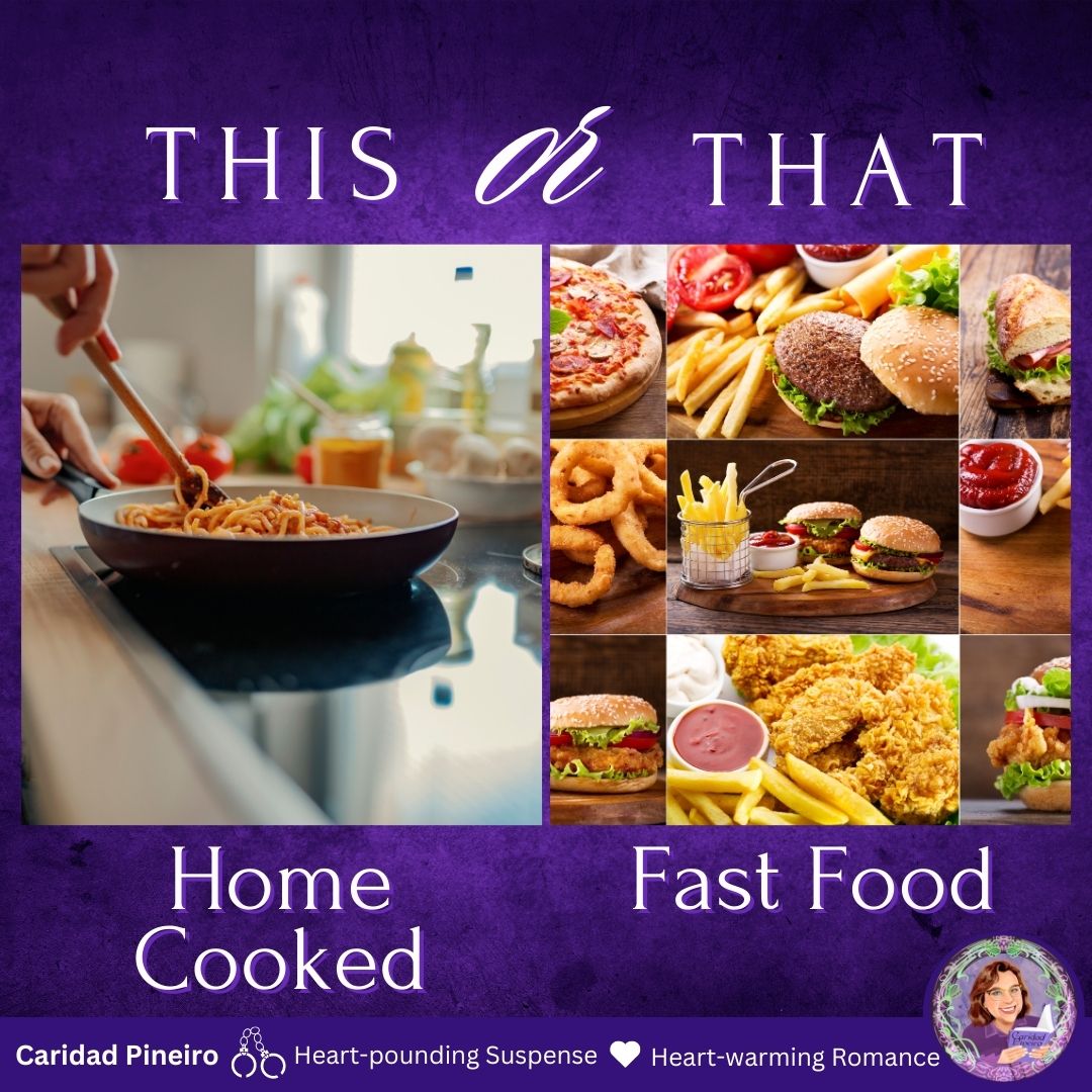 home-cooked or fast food