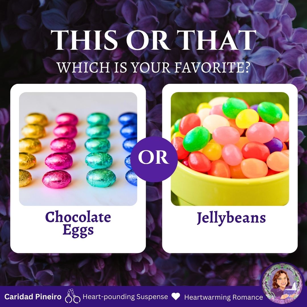 chocolate eggs jellybeans