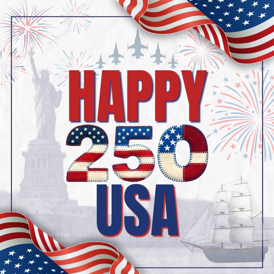 happy 250 America
