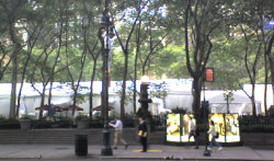 Fall Fashion Tents at Bryant Park